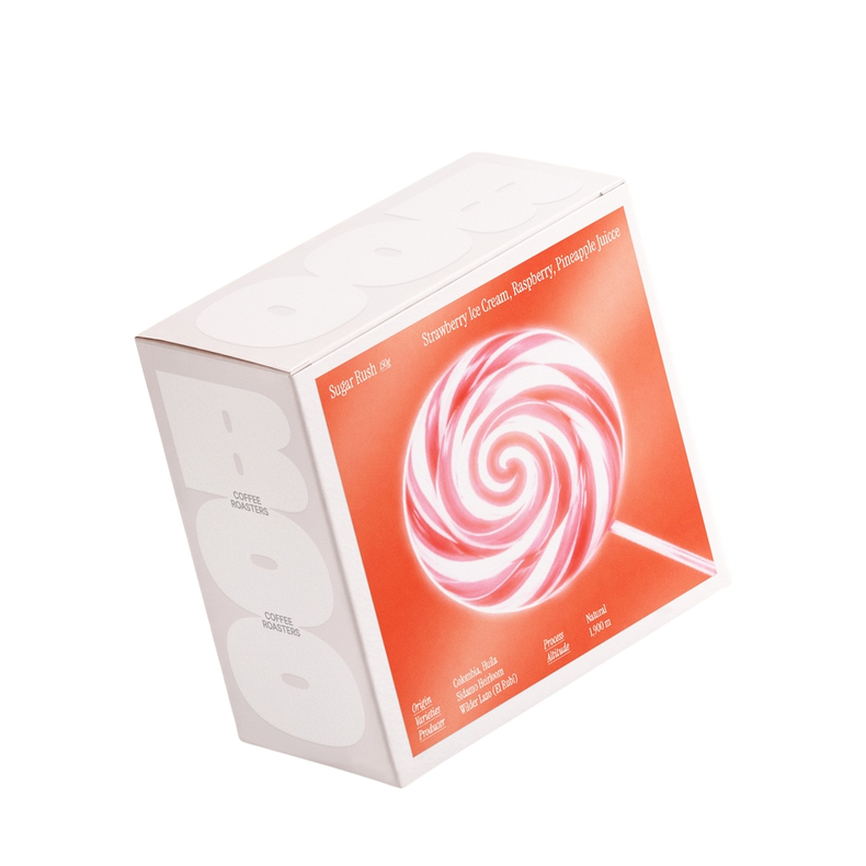 Boo Coffee Roasters - Sugar Rush - Wilder Lazo Natural Heirloom | Colombia
