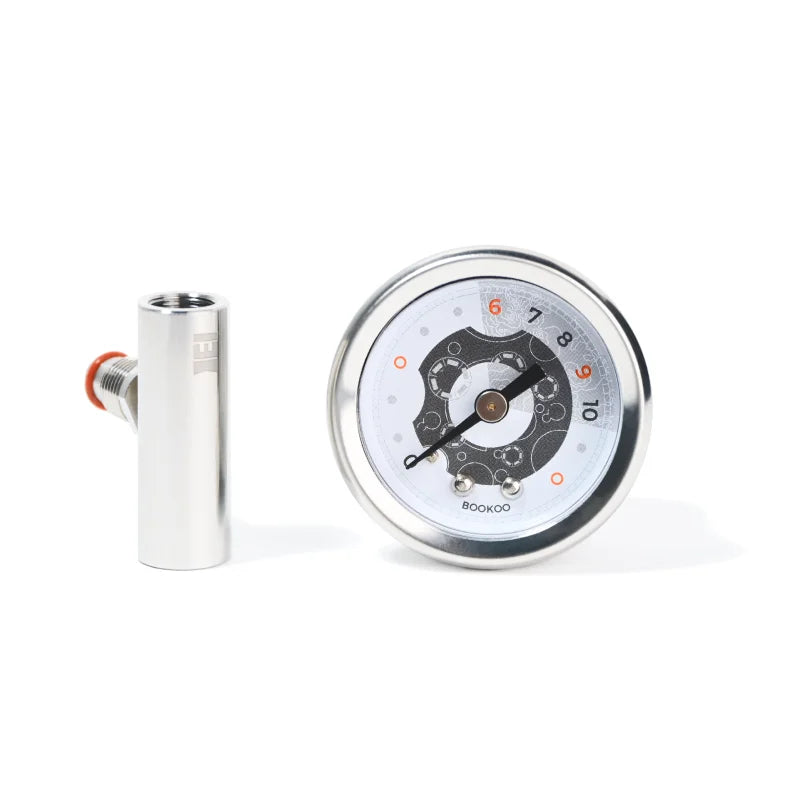BooKoo EM - G1/8 Tee and Gauge for Flair 58 - Sigma Coffee UK