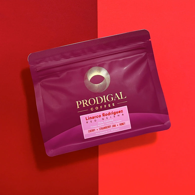 Prodigal Coffee - Linarco Rodriguez — Freezer Reserve Red Geisha | Colombia