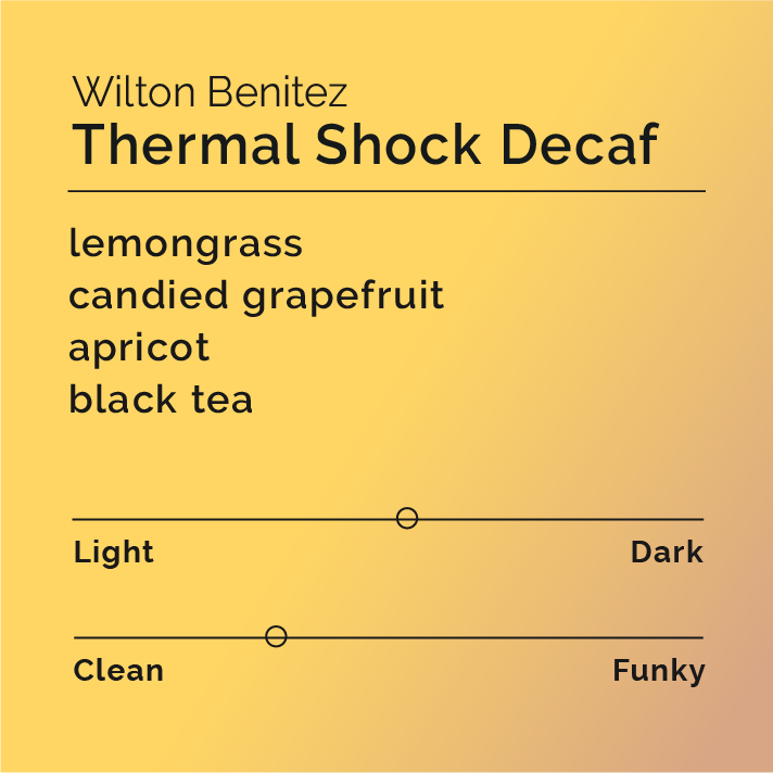 Black & White - Thermal Shock Decaf - Wilton Benitez