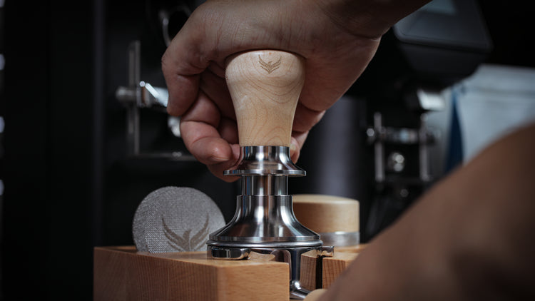 KNODOS Portafilter Auto-Levelling Spring Tamper - Sigma Coffee UK