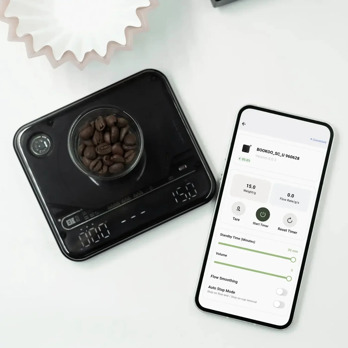 BooKoo Themis Ultra Smart Bluetooth Espresso Scales