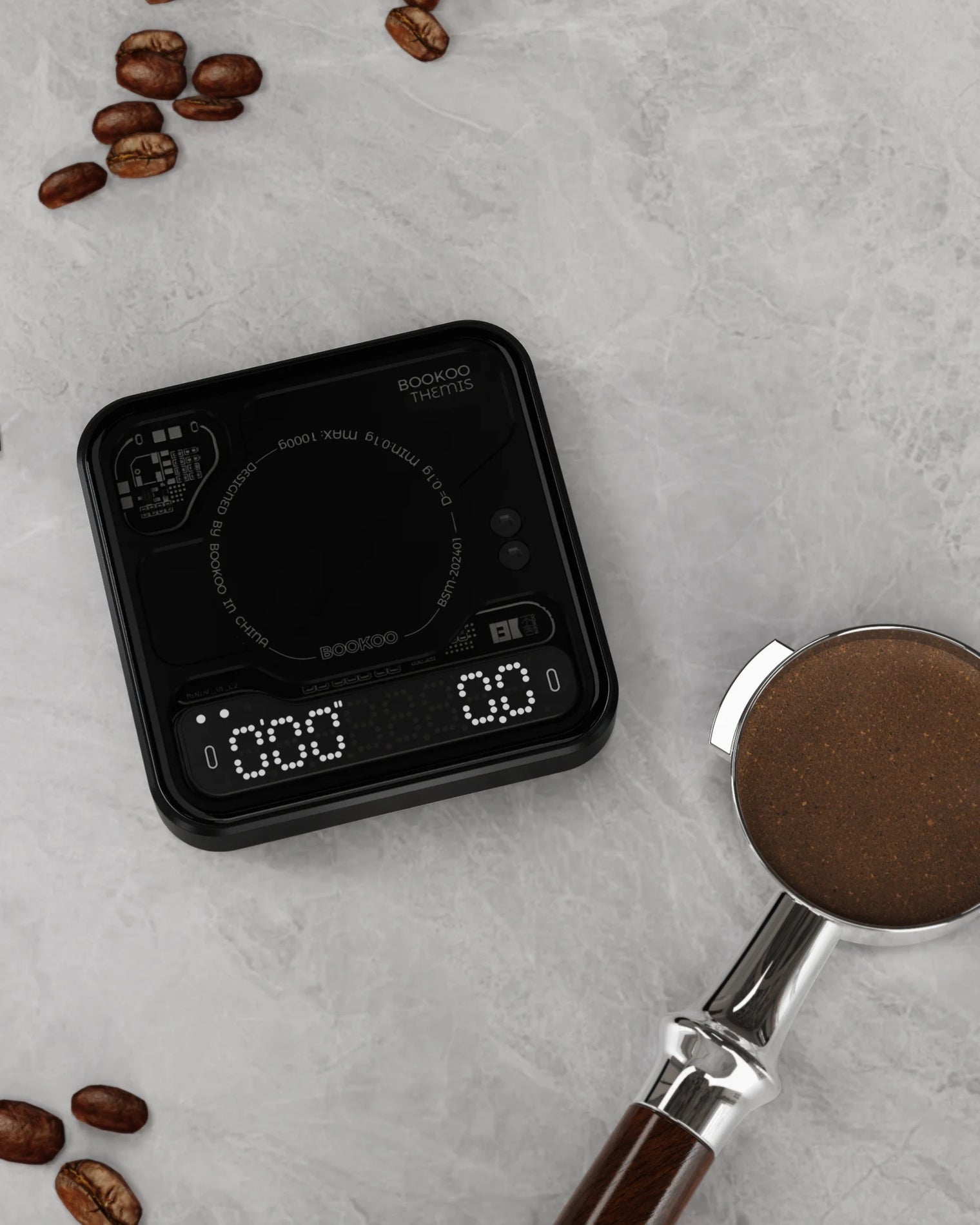 BooKoo Themis Mini Smart Bluetooth Espresso Scales - Sigma Coffee UK