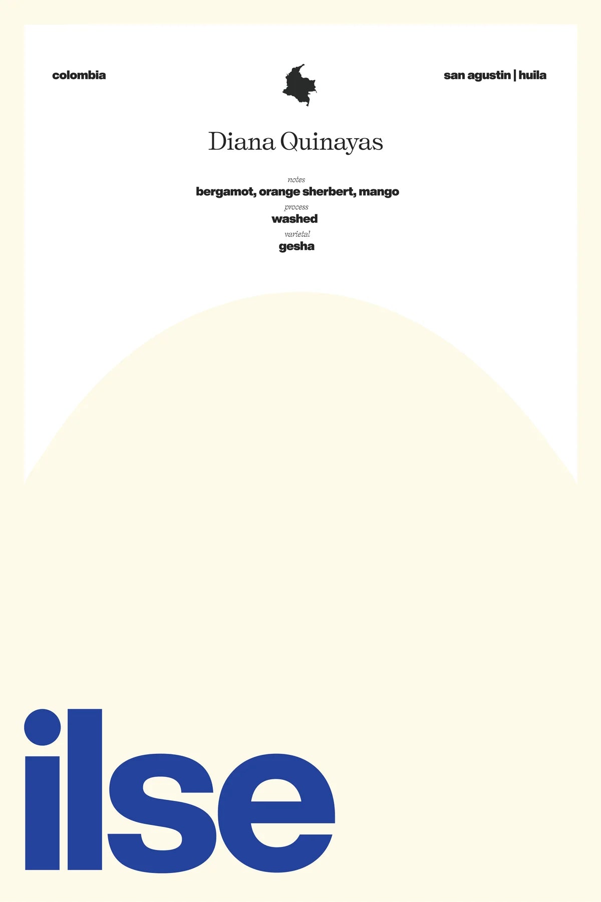 Ilse - Diana Quinayas - Washed Gesha | Colombia