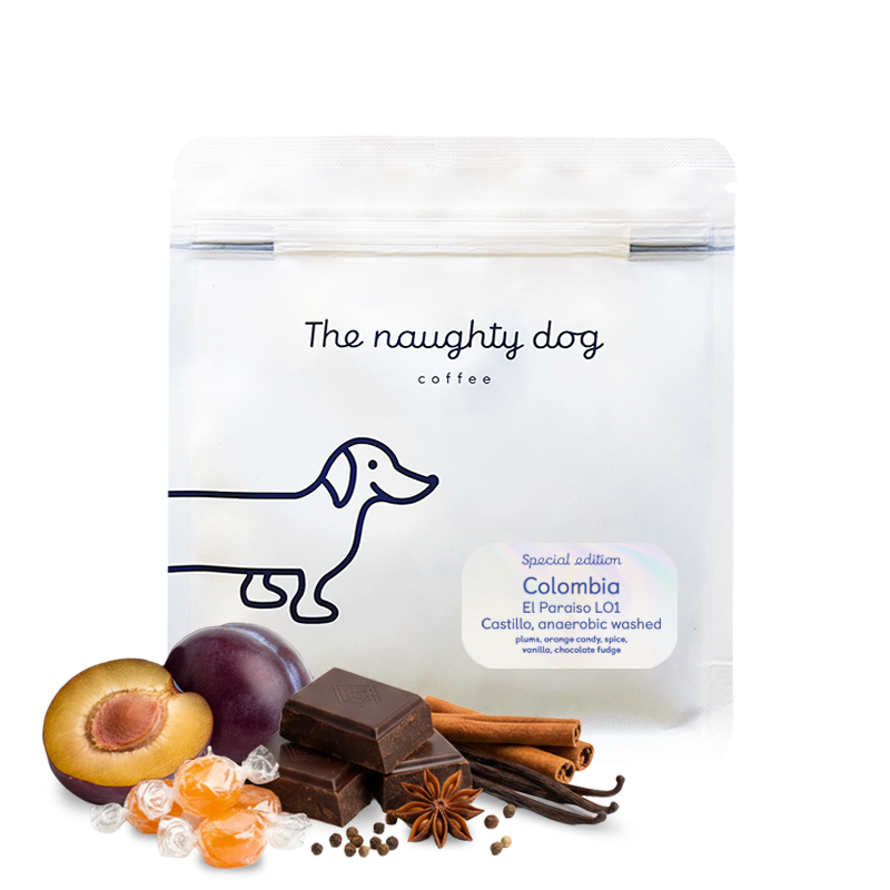 The Naughty Dog - Special Edition - El Paraiso LO1 - Sigma Coffee UK