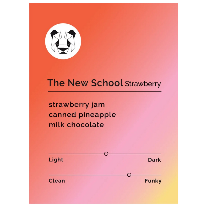 Black & White Roasters - The New School - Strawberry