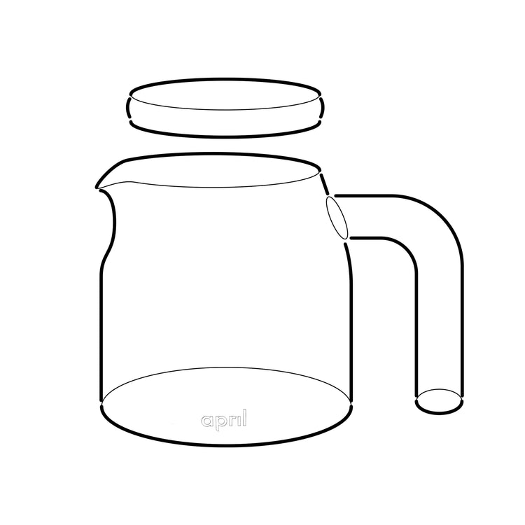 April - Glass Server (400ml) - Sigma Coffee UK
