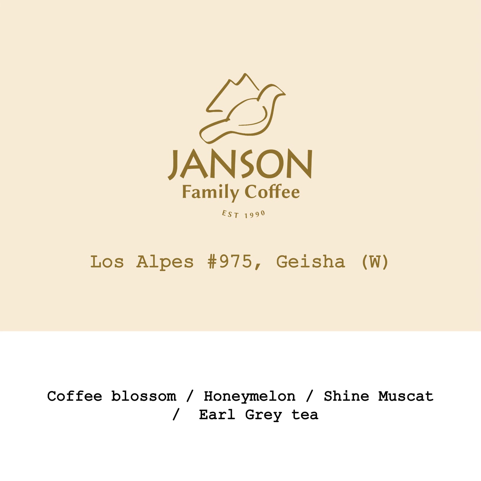 Goût & Co - Panama, Janson Los Alpes, Gesha Washed Lot #975 - Sigma Coffee UK