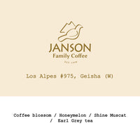 Goût & Co - Panama, Janson Los Alpes, Gesha Washed Lot #975 - Sigma Coffee UK