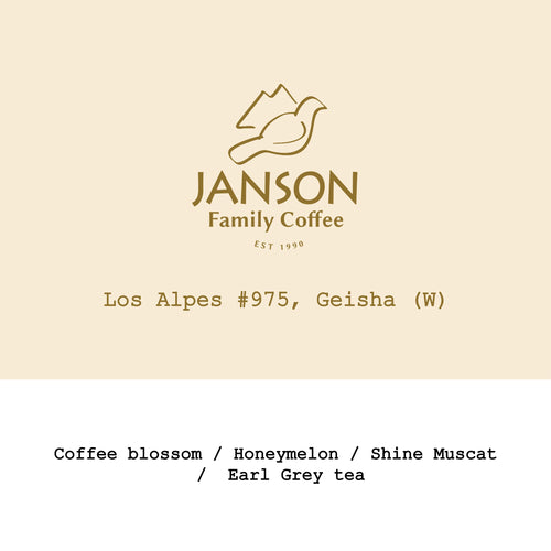 Goût & Co - Panama, Janson Los Alpes, Gesha Washed Lot #975 - Sigma Coffee UK