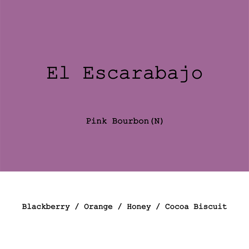 Goût & Co - El Escarabajo Pink Bourbon Natural | Colombia