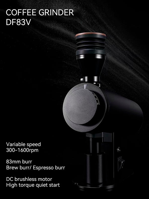 Turin DF83V Single Dose Electric Coffee Grinder 83mm burrs Sigma Coffee UK