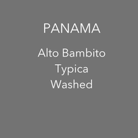 OMA - Alto Bambito, Washed Typica | Panama