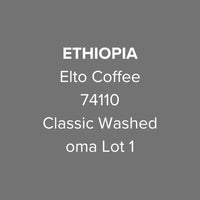 OMA - Elto Coffee Bona, 74110 Classic Washed Oma Lot 1 | Ethiopia