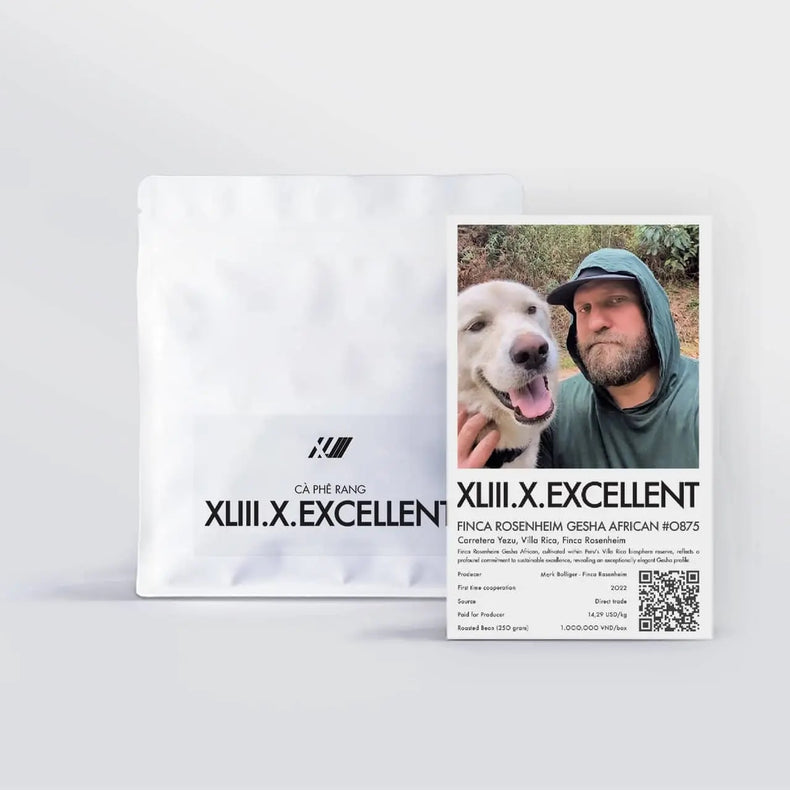 XLIII Coffee - Finca Rosenheim #0875 Washed Gesha | Peru