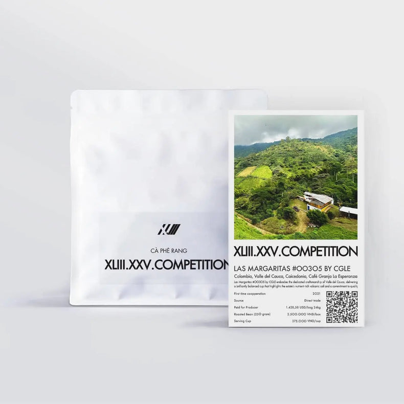 XLIII Coffee - Las Margaritas CGLE Washed Gesha | Colombia