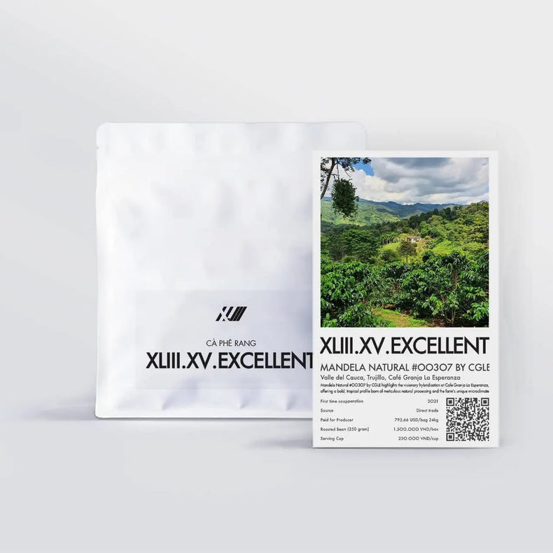 XLIII Coffee - CGLE #00307 Mandela Natural | Colombia