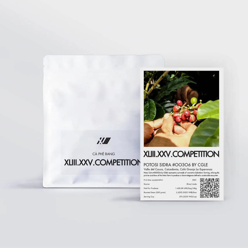 XLIII Coffee - CGLE #00306 Potosi Washed Sidra | Colombia