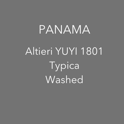 OMA - Altieri, Typica Dry-Ferment, Macerated Natural YUYI 1801 | Panama