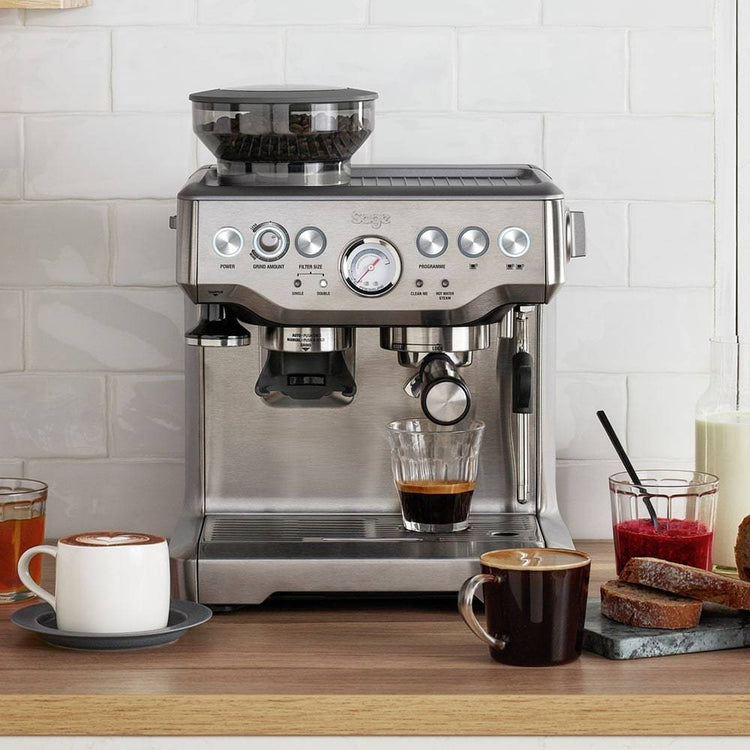 Sage The Barista Express Espresso Machine With Temp Control Milk Jug - Sigma Coffee UK