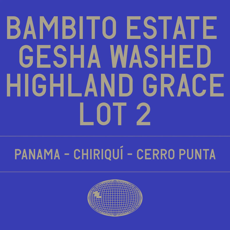 Datura Coffee - Bambito Estate Gesha Washed Highland Grace Lot 2 | Panama