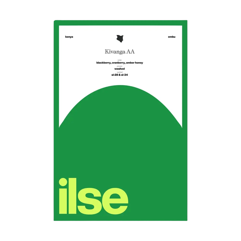 Ilse Coffee - Kivanga AA Washed SL28 & SL34 | Kenya