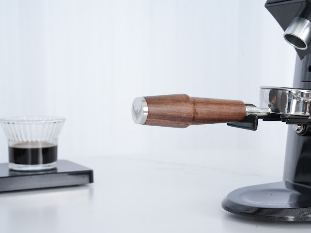 KNODOS Bottomless Portafilter | Rosewood / Walnut - Sigma Coffee UK