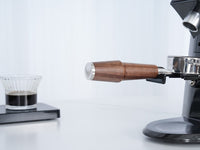 KNODOS Bottomless Portafilter | Rosewood / Walnut