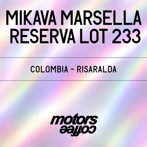 Datura | Mikava Marsella Reserva Lot 233 (100g) - Sigma Coffee UK