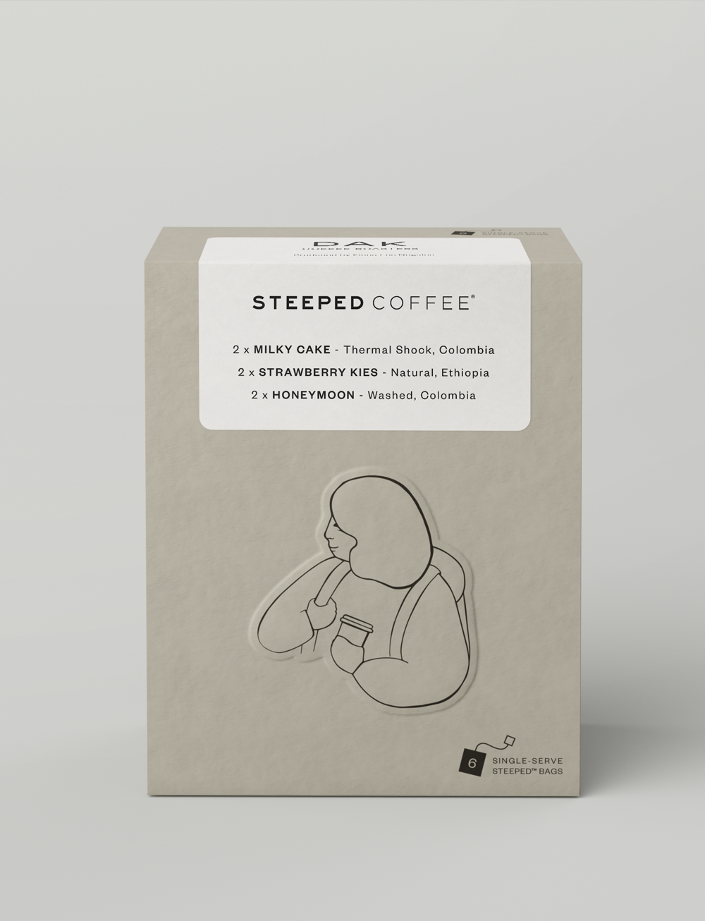 DAK - Steeped Coffee | Colombia & Ethiopia