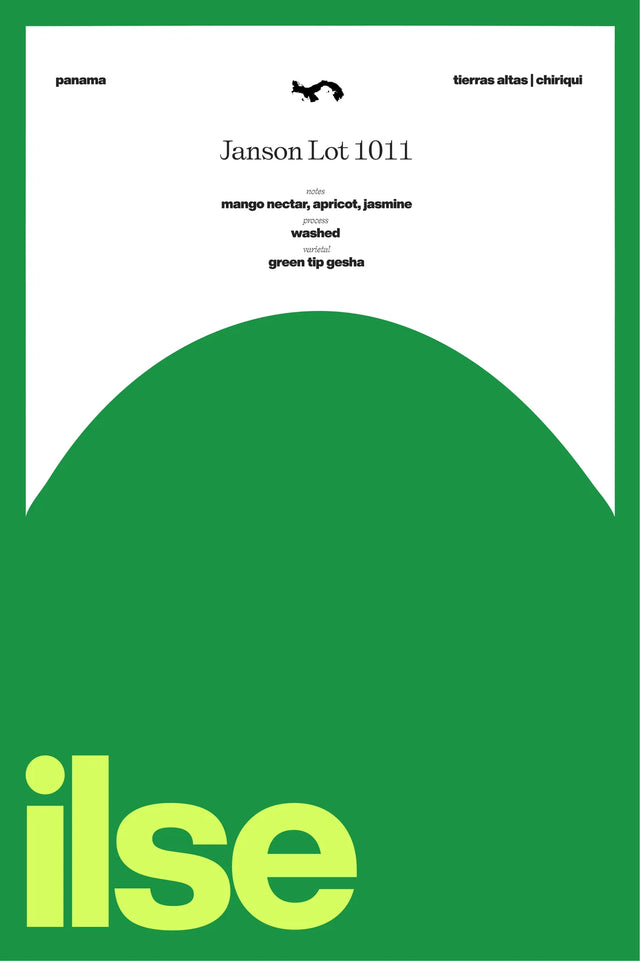 Ilse - Janson Lot 1011 | Panama - Sigma Coffee UK