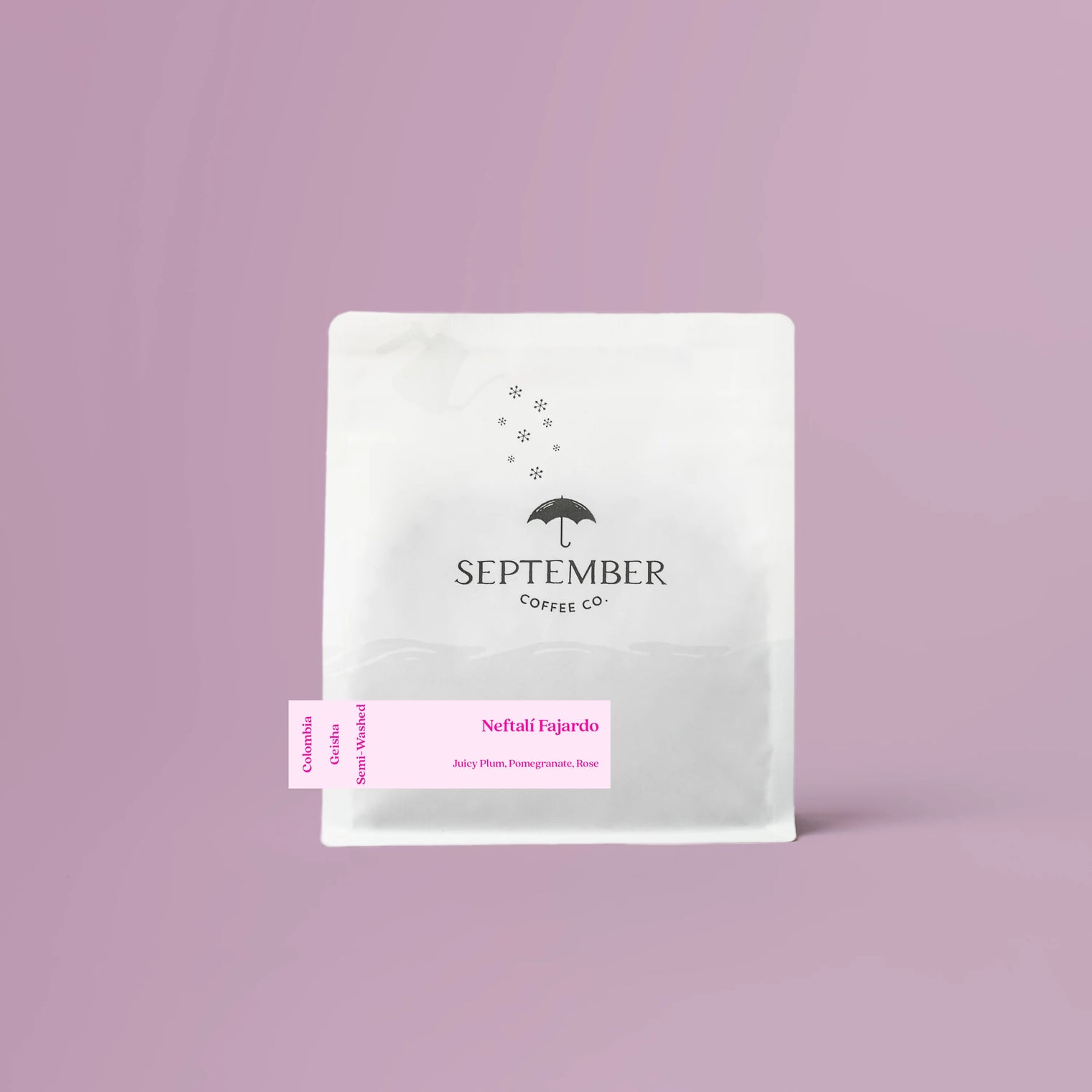 September Coffee Co. - Neftalí Fajardo - Semi-Washed Gesha | Colombia