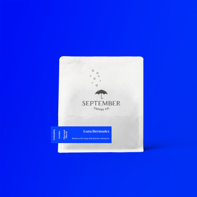 September Coffee Co. - Luna Bermudez, Thermal Shock Geisha | Colombia - Sigma Coffee UK