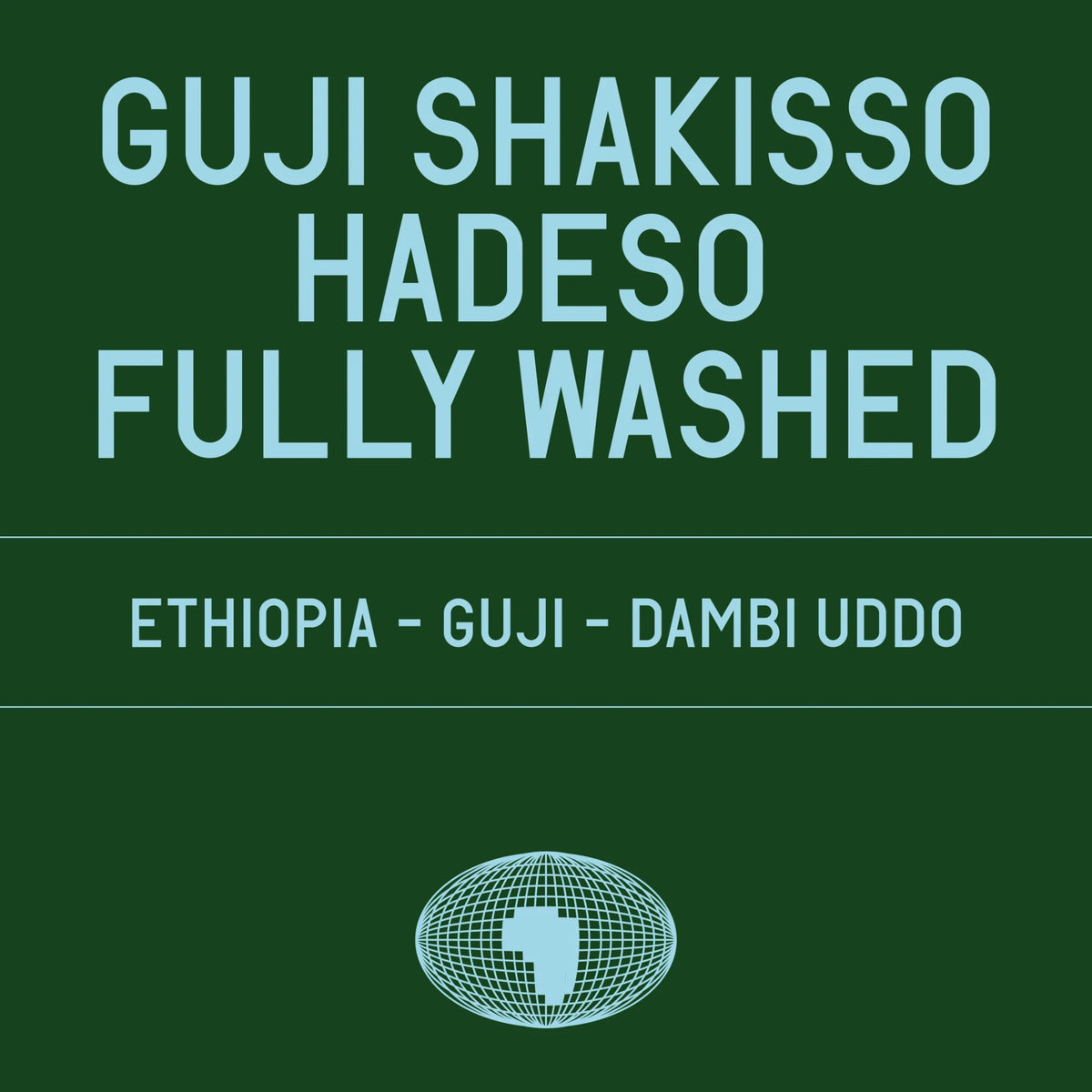 Datura Coffee - Guji Shakisso Hadeso JARC varieties - Local Landraces Fully Washed