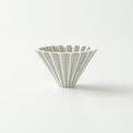 ORIGAMI Ceramic Dripper – S Matte Grey