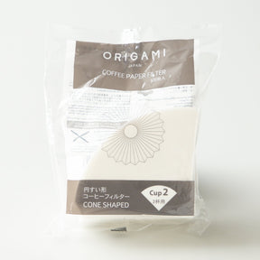 ORIGAMI Cone Paper Filters (100 Pack) – 1–2 Cup (Dripper S)