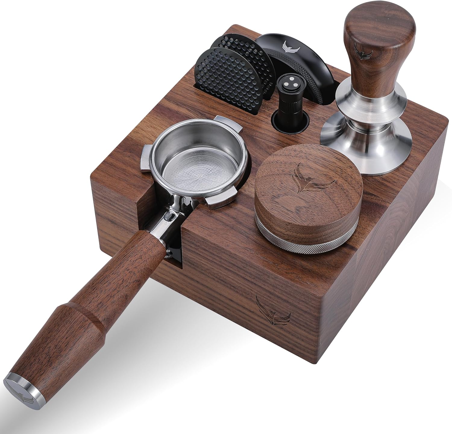 KNODOS Walnut Tamper Station - 54mm / 58mm