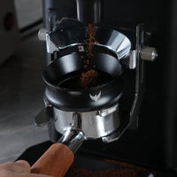 KNODOS Bottomless Portafilter with Dosing Funnel Bundle | Rosewood Handle - Sigma Coffee UK