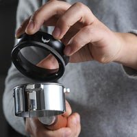 KNODOS Portafilter Dosing Funnel and Espresso Puck Screen Set - Sigma Coffee UK