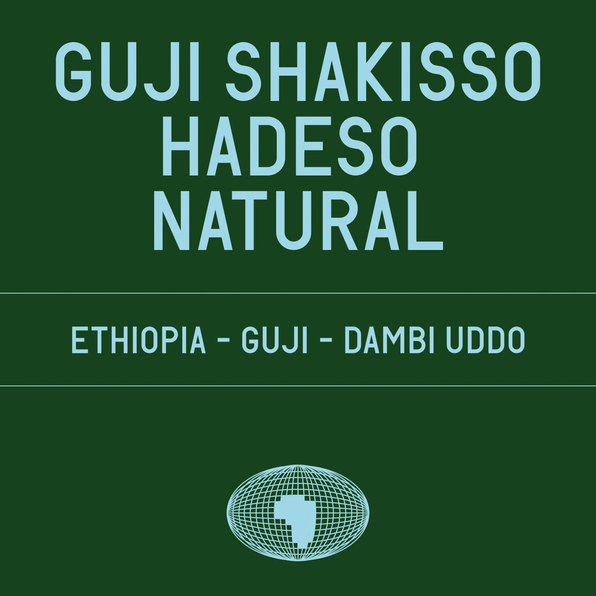 Datura Coffee - Guji Shakisso Hadeso JARC varieties - Local Landraces Natural