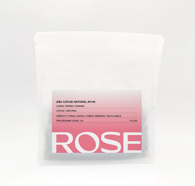 Rose Coffee Roasters - Abu Catuai Natural #5140 | Panama - Sigma Coffee UK