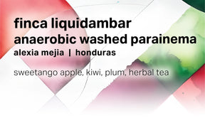 Moonwake - Alexia Mejia Finca Liquidambar - Anaerobic Washed Parainema - Sigma Coffee UK