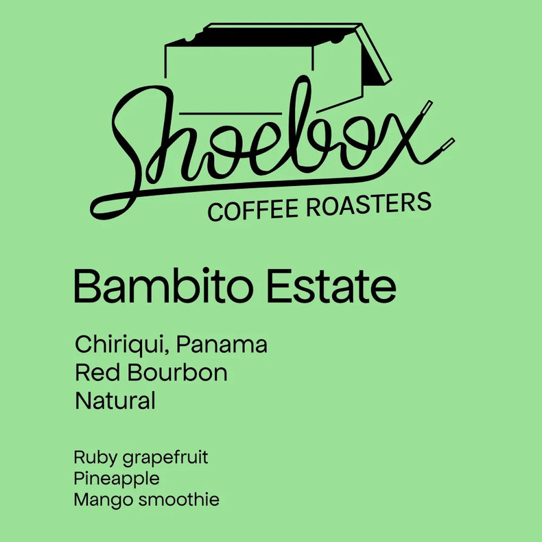 Shoebox Coffee Roasters - Bambito Estate Red Bourbon Natural | Panama