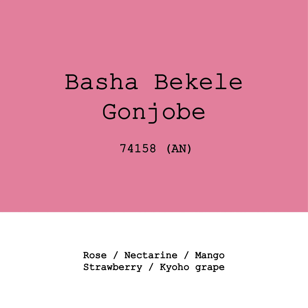 Goût & Co - Gonjobe 74158 Anaerobic Natural | Ethiopia