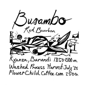 Flower Child Coffee - Busambo - Red Bourbon - Sigma Coffee UK