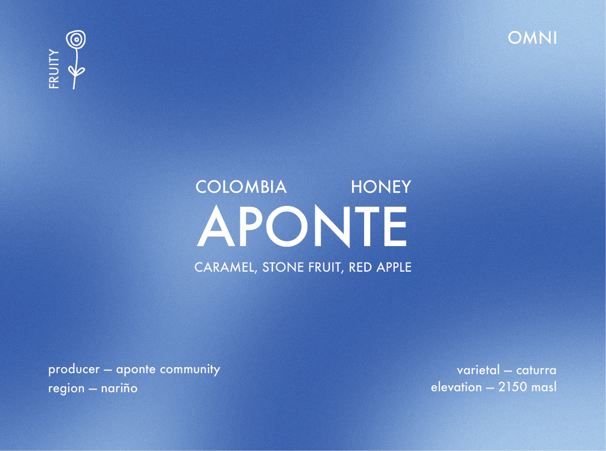 Prolog - Aponte - Caturra Honey | Colombia - Sigma Coffee UK
