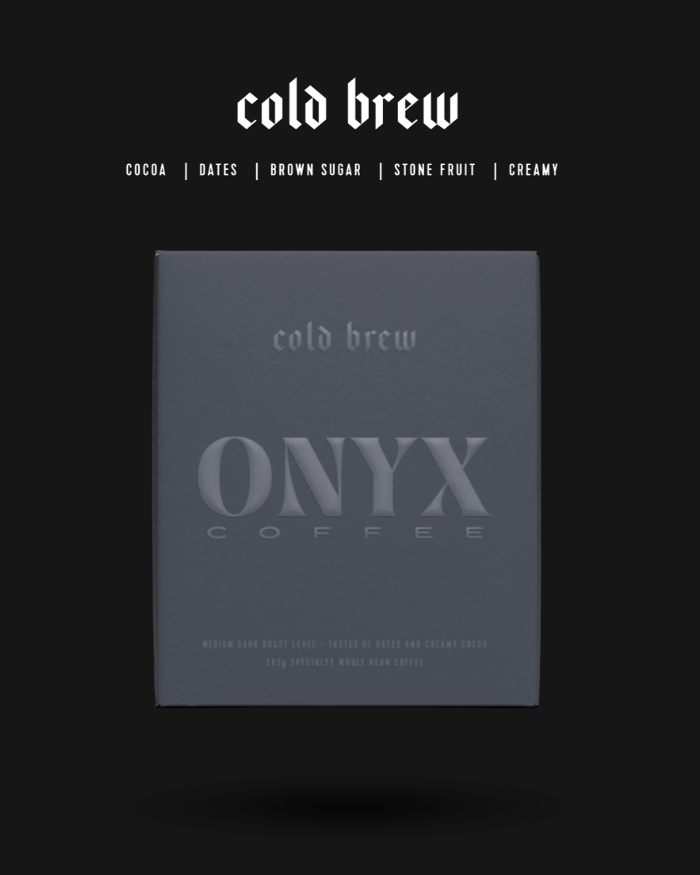 Onyx Coffee - Cold Brew - Sigma Coffee UK
