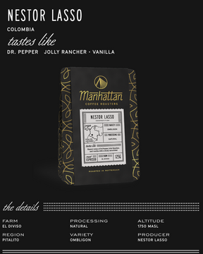 Manhattan Roasters - Ombligon - Colombia, Nestor Lasso - Sigma Coffee UK