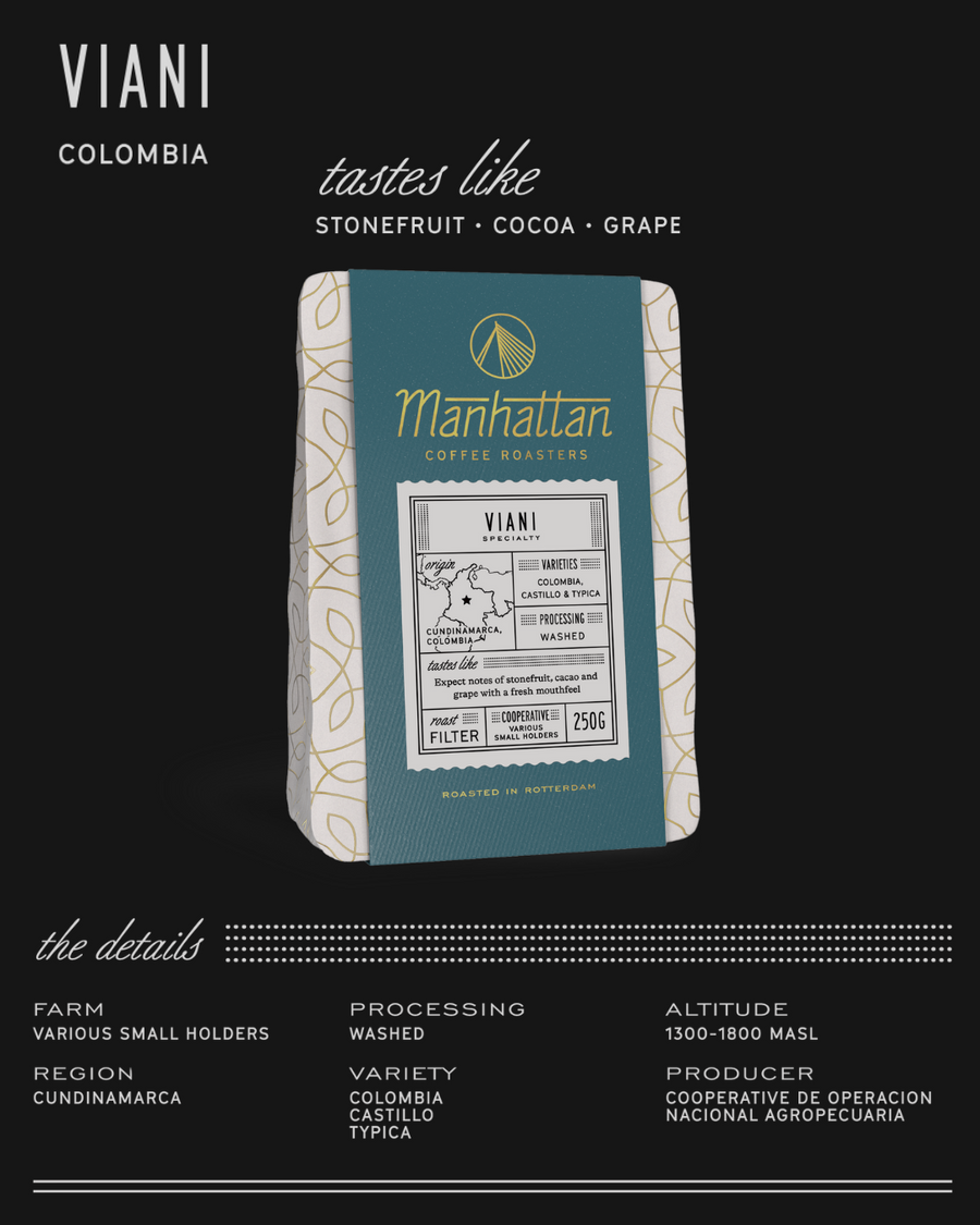 Manhattan Roasters - Colombia Viani - Sigma Coffee UK