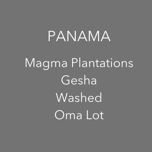 OMA - Magma Plantations, Cold Ferment Washed Oma Lot | Panama - Sigma Coffee UK
